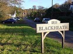 Entering Blackheath - geograph.org.uk - 624538.jpg