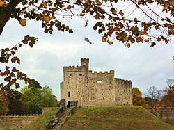 Autumnal Cardiff Castle.JPG