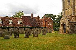 Churchyard, St Andrew, Great Staughton, Huntingdonshire.jpg