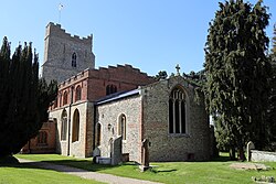 Church of St Mary, High Easter, Essex, England - from the south-west.jpg