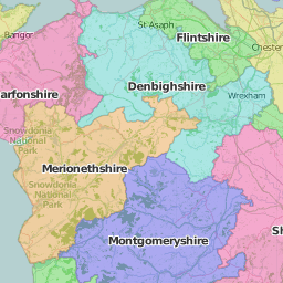 Wikishire Map – British Counties Campaign