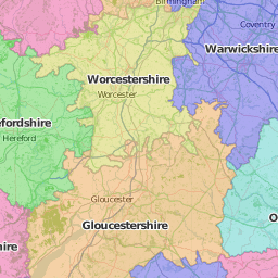 Wikishire Map – British Counties Campaign