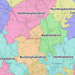 Wikishire Map – British Counties Campaign