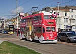 Blackpool tram 720 , Promenade.jpg