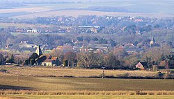 Rodmell, Iford and Kingston from Itford Hill, Southease - geograph.org.uk - 1118880.jpg