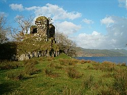 Finchairn Castle, Loch Awe, Argyll - geograph.org.uk - 83688.jpg