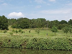 Sudbury Golf Course on Horsenden Hill, from Grand Union Canal - geograph.org.uk - 18255.jpg