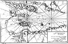 Early mapping of Long Island (Dom Pernety, 1769)