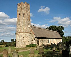 St Mary's church, Ashby, Suffolk - geograph.org.uk - 1507383.jpg