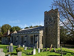 Church of St Mary the Virgin, Sheering, Essex ~ from the northwest.jpg