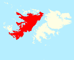Falkland Islands - West Falkland.svg