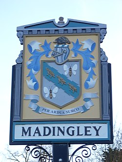 Madingley village sign.JPG