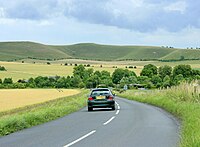 View towards Milk Hill