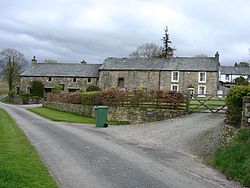Cottages in Aughertree, Cumberland - geograph-2932388.jpg