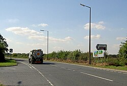 A635 heading east. - geograph.org.uk - 534180.jpg
