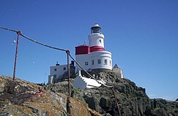 The Skerries Lighthouse (Ynys Y Moelrhoniaid) off NW Anglesey. - geograph.org.uk - 96494.jpg