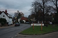 Entering Clophill