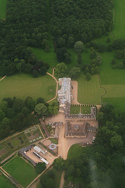 Milton Hall, Northants from the air - geograph-4038743.jpg