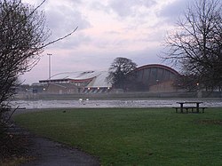 Littledown, leisure centre and pond - geograph.org.uk - 639185.jpg