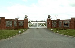 Entrance to the eastern section of Newsells Park Stud - geograph.org.uk - 388929.jpg