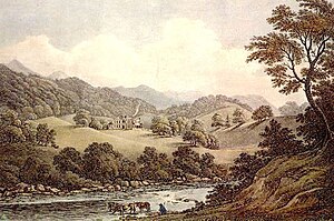 The Hafod Estate, circa 1795 by (John Warwick Smith)