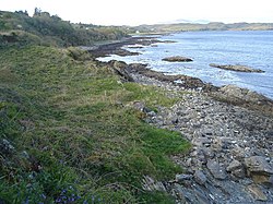 Rocky foreshore east of Kilmore on the Sleat Peninsula - geograph.org.uk - 432710.jpg