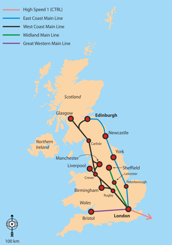 East Coast Main Line - Wikishire