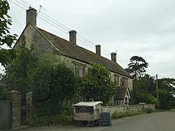 Hinton Farmhouse with produce for sale. - geograph.org.uk - 1453135.jpg