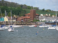 Starcross and the Brunel Pumping Station from the Exe - geograph.org.uk - 1285641.jpg