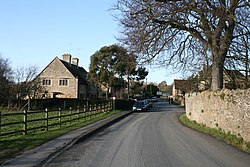 Village street in Shellingford - geograph.org.uk - 1125201.jpg