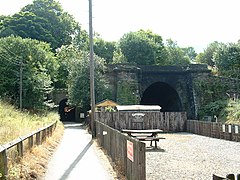 The tunnels at Grosmont Station - geograph.org.uk - 129162.jpg