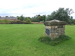 Dorothea Pit marker stone at Philadelphia, County Durham - geograph-2589456.jpg