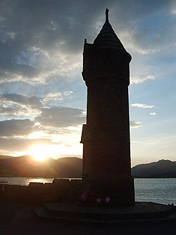 Sunset from Lazaretto Point - geograph.org.uk - 1424424.jpg