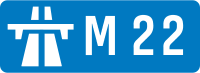 UK-Motorway-M22.svg