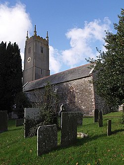 St Giles church, Little Torrington - geograph.org.uk - 598813.jpg