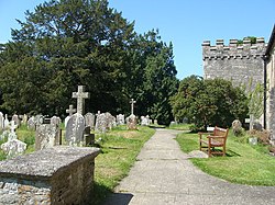 Staverton churchyard - geograph.org.uk - 1320486.jpg