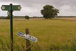 Track junction near Curridge - geograph.org.uk - 927850.jpg