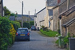 East Knowstone, Devon, village road - geograph-3980897.jpg