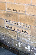 Chapel Flood Markings