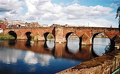 Devorgilla Bridge (c. 15th Century)- Dumfries - geograph.org.uk - 194537.jpg