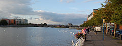 Limerick on the Shannon from Bishop's Quay