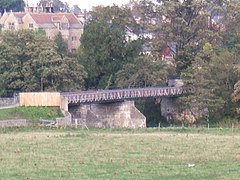 Closure of Barforth Bailey Bridge - geograph.org.uk - 2701512.jpg