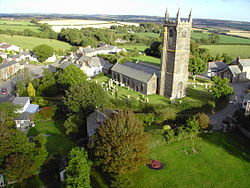 Aerial view of St Mabyn.JPG