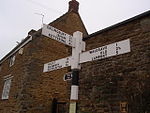 Signpost in Hannington