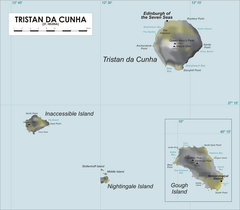 Tristan da Cunha, Inaccessible Island and Nightingale Island