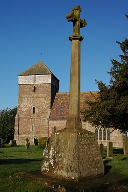 The War Memorial and church, Birley - geograph.org.uk - 331779.jpg