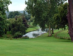 Titsey Place gardens - the lake, Limpsfield, Surrey RH8 - geograph.org.uk - 50250.jpg