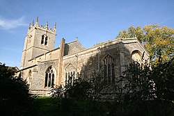 St.Swithun's church, Long Bennington, Lincs. - geograph.org.uk - 70492.jpg