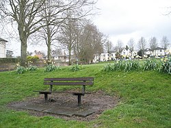 Seat near Oram's Arbour - geograph.org.uk - 760860.jpg