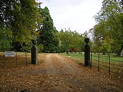 Entrance to the Grounds of Clipsham Hall, Bradley Lane - geograph.org.uk - 1531058.jpg